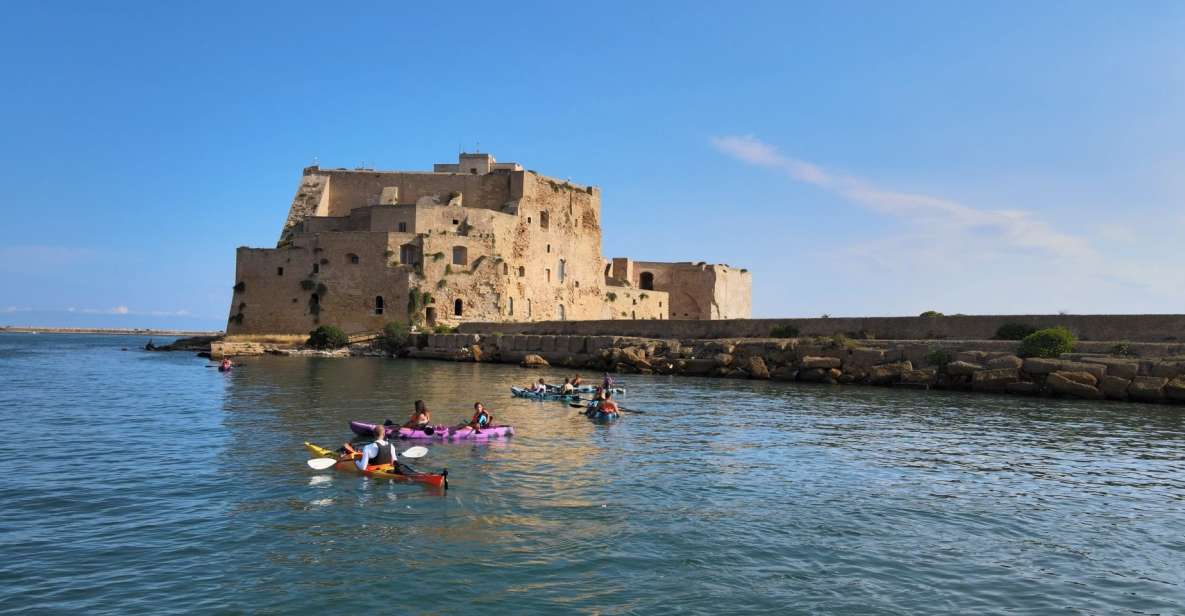 Brindisi: Kayaking Around SantAndrea Island & Giant Turtles