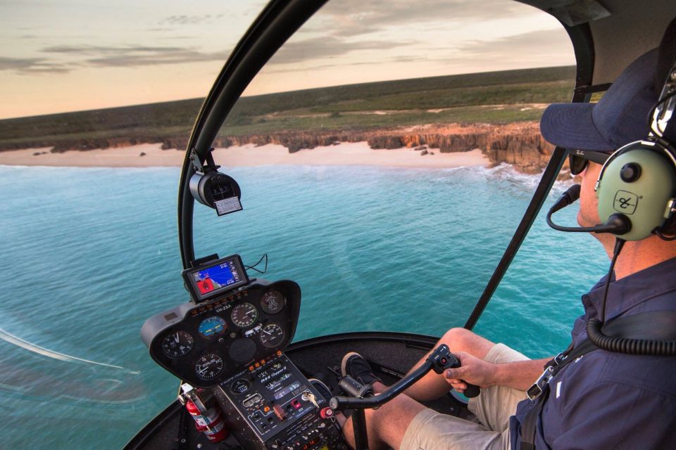 Broome: Cliffs & Coast 15 Minute Scenic Helicopter Flight