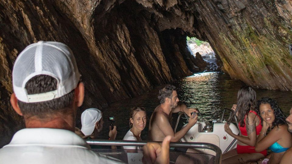 Buggerru: Dinghy Mine Trip With Lunch on a Fishing Boat