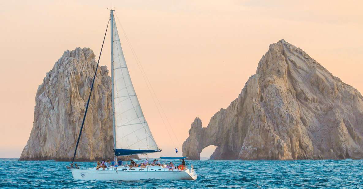 Cabo Luxury Sunset Sailing Adventure With Open Bar