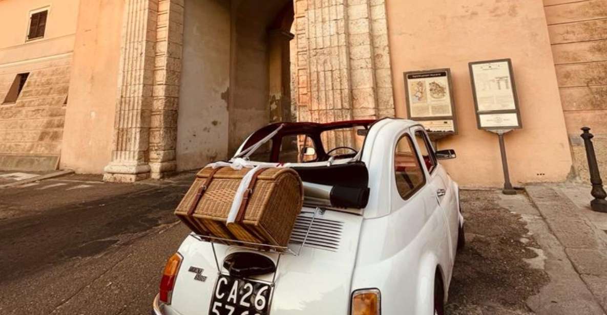 Cagliari | Aperitif With City Tour Aboard a Vintage Fiat 500