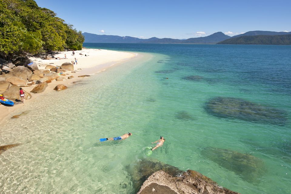 Cairns: Fitzroy Island Ferry With Snorkeling and Boat Tour