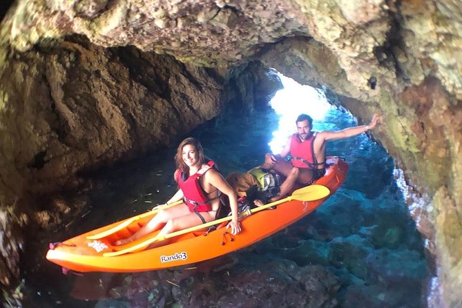 Cala Xarraca Bay - SUNSET- Kayak Trip - Overview of the Trip