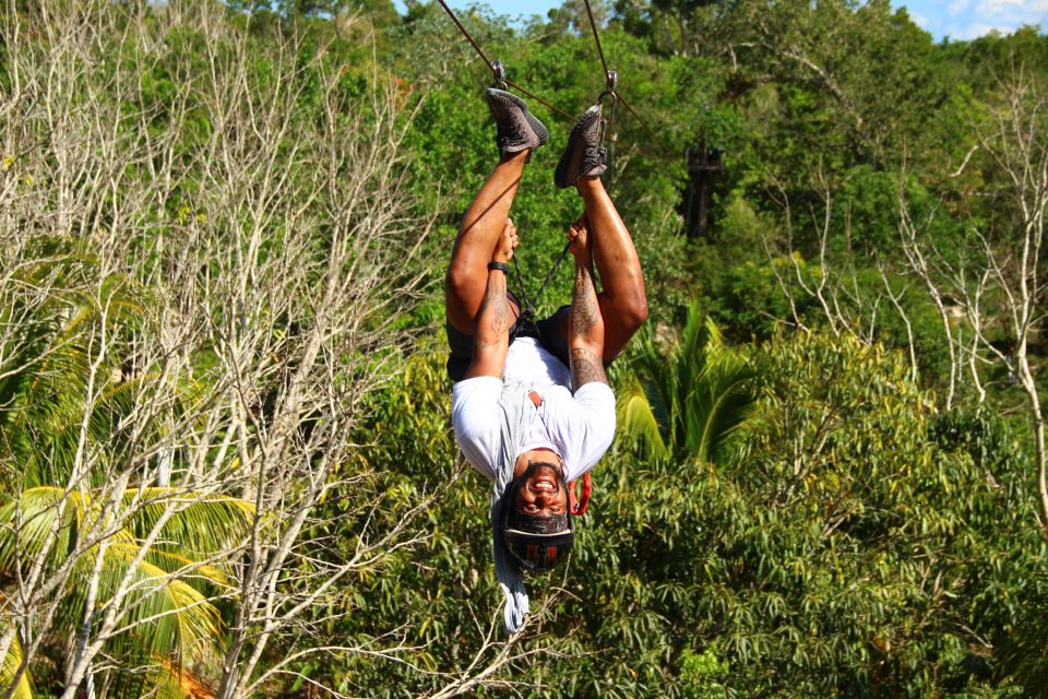 Cancun: Atv, Zipline, and Cenote Tour With Transportation