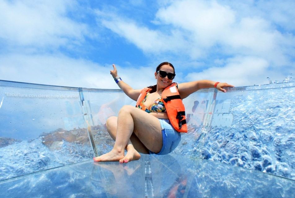 Cancun: Glass Bottom Boat Ride With Drinks - Tour Duration and Availability