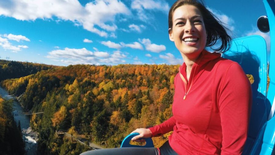 Canyon Sainte-Anne: AirCANYON Ride and Park Entry - Overview of the Experience