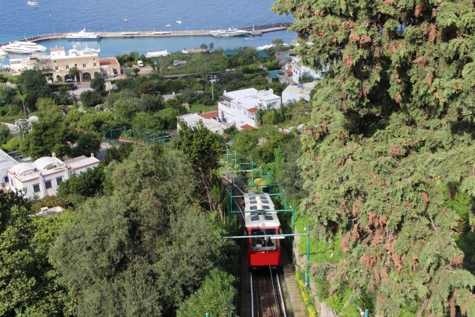 Capri: Boat Tour, Blue Grotto, Funicular, Lunch DIY Package