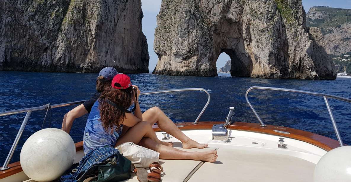 Capri by Boat From Massa Lubrense