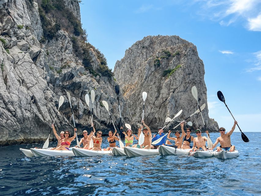 Capri: Caves And Beaches Kayaking Tour