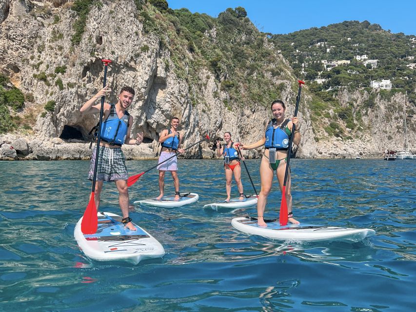 Capri: Caves and Beaches Paddle Board Tour