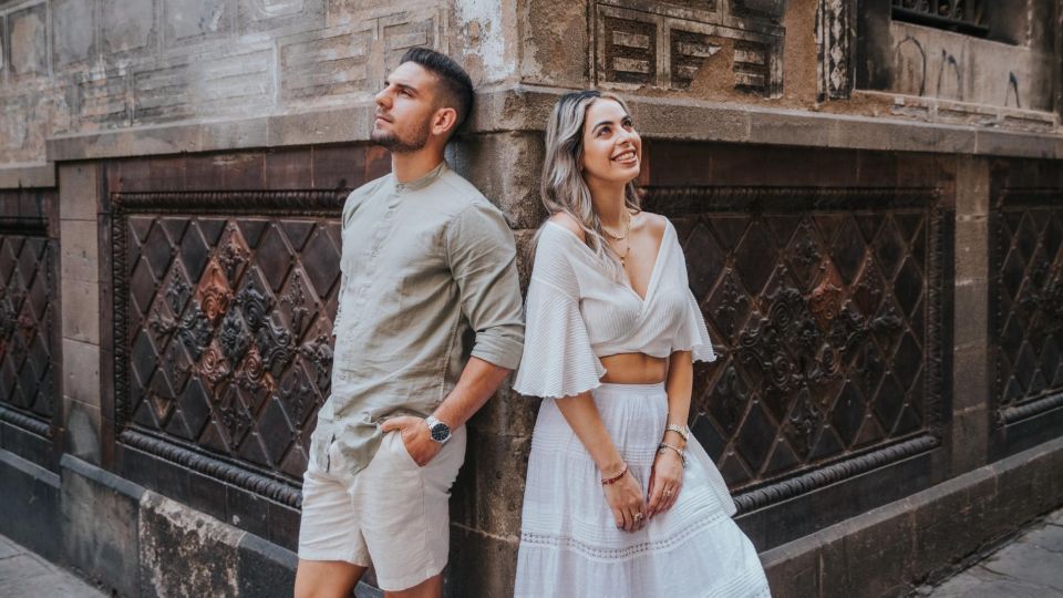 Capture Your Love Story in Barcelona, Old City Edition