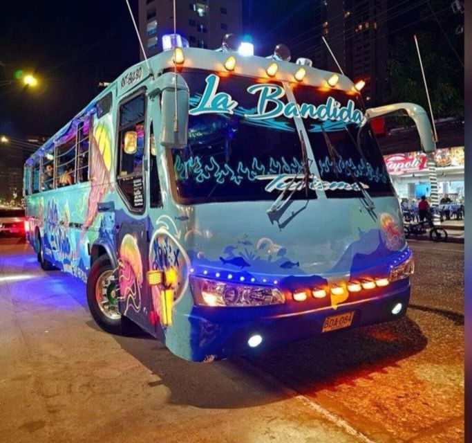 Cartagena: City Highlights Chiva Party Bus Tour at Night - Overview of the Chiva Party Bus