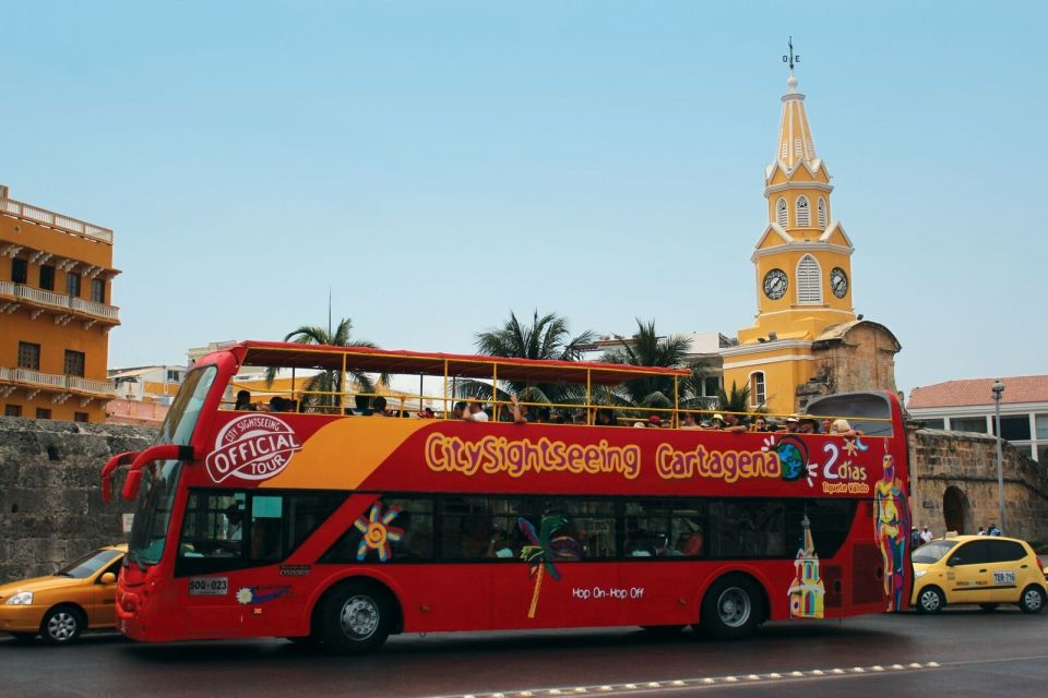 Cartagena: City Sightseeing Hop-On Hop-Off Bus Tour & Extras