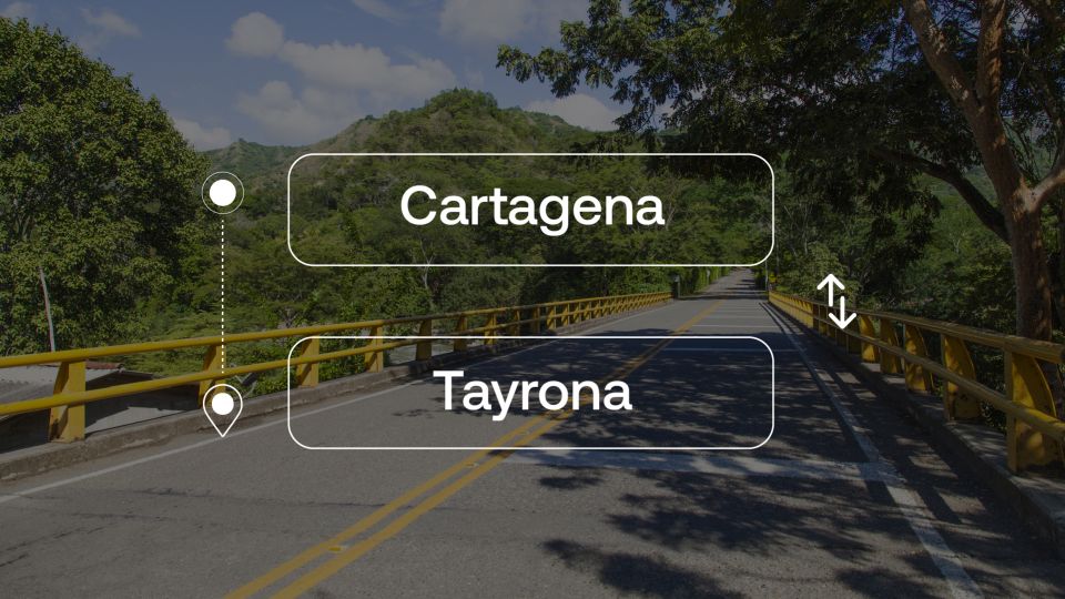 Cartagena to or From Tayrona Park Private Transfer