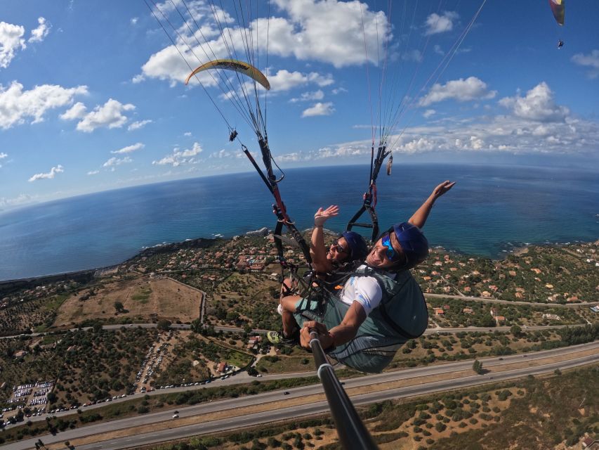 Cefalu: Tandem Paragliding Flight and GoPro12 Video