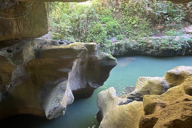 Charco Azul, Hidden Caves, Waterfalls, Beach, Free Adult Drinks