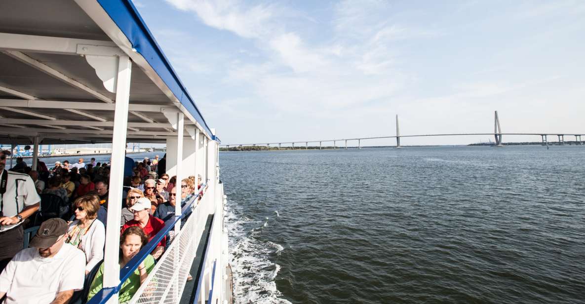 Charleston: Sightseeing Harbor Tour & Dolphin Watch