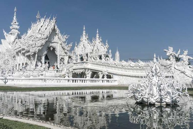 Chiang Rai White and Black and Blue Temple