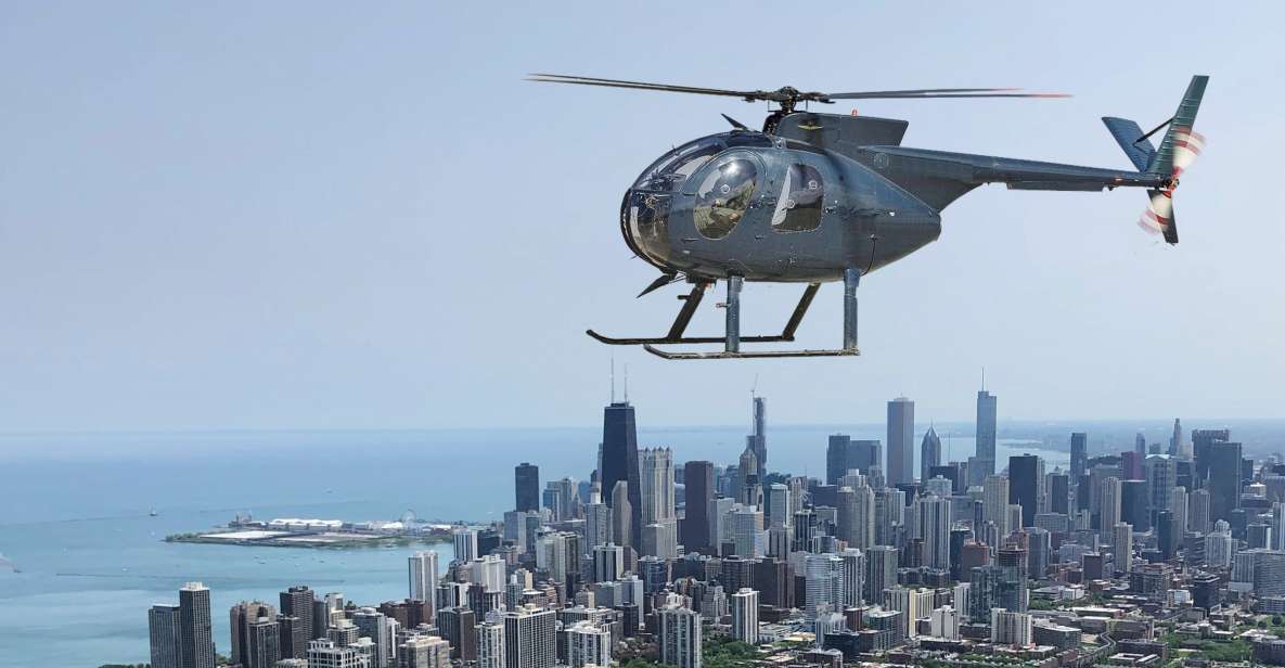 Chicago: 45-Minute Private Helicopter Flight for 1-3 People - Tour Details