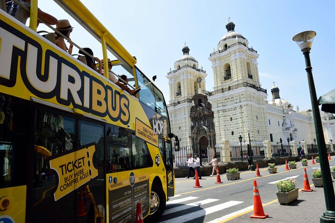 City Tour – Panoramic Bus (Departure From Larcomar)