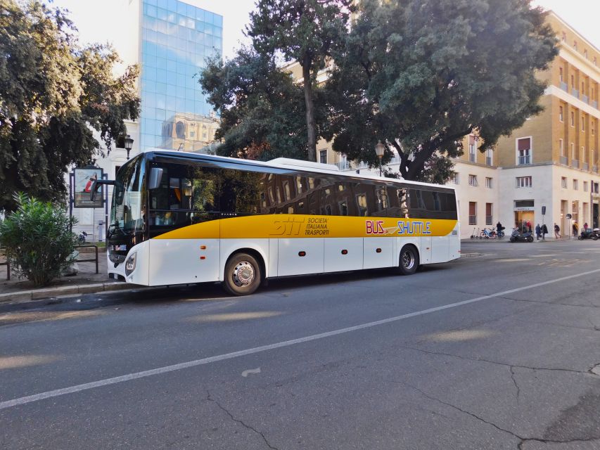 Civitavecchia Port: Shuttle Bus To/From Rome Termini Station