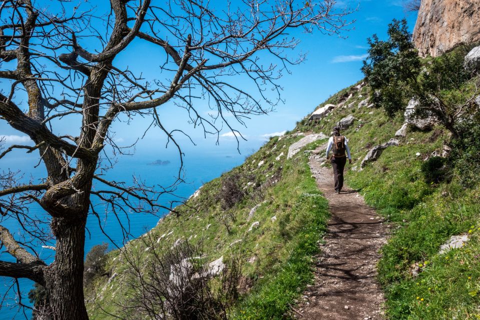 Climbing at the Path of the Gods on the Amalfi Coast