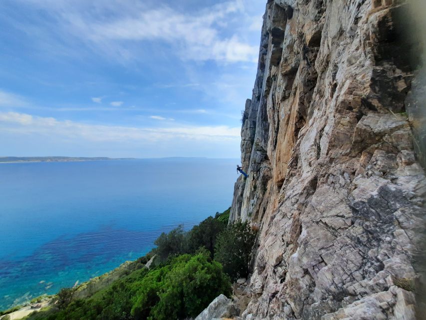 Climbing Day: a Climbing Day on an Amazing Crag in Sardinia