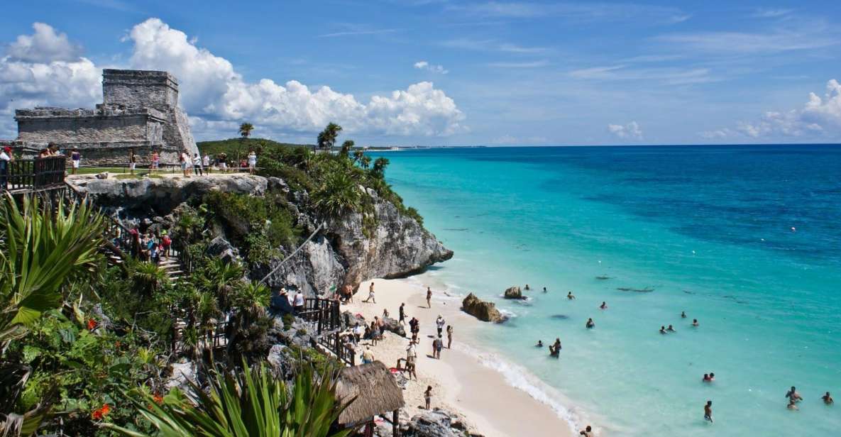 Coba, Tulum, Cenote and Mayan Village Tour With Transport