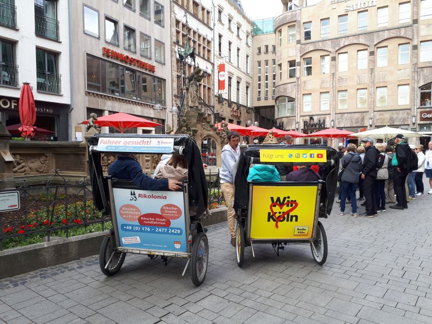 Cologne: Rickshaw Sightseeing Tour