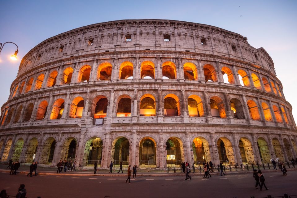 Colosseum Express Tour With Penoramic Bus Tour in Rome City