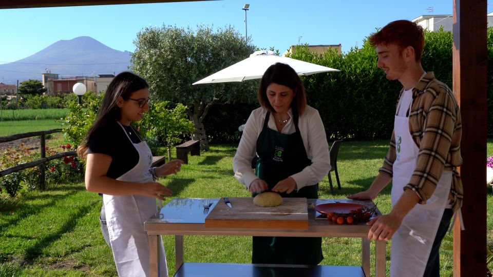 Cooking Class in Pompeii and Tasting of Typical Products