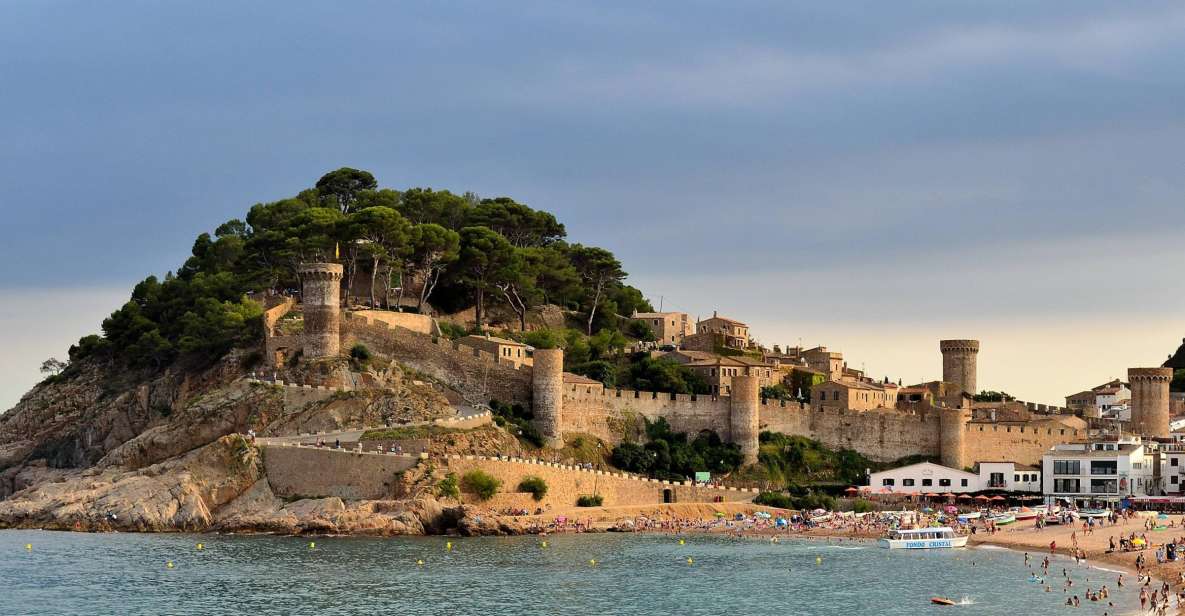 Costa Brava: Boat Ride and Tossa Visit With Hotel Pickup