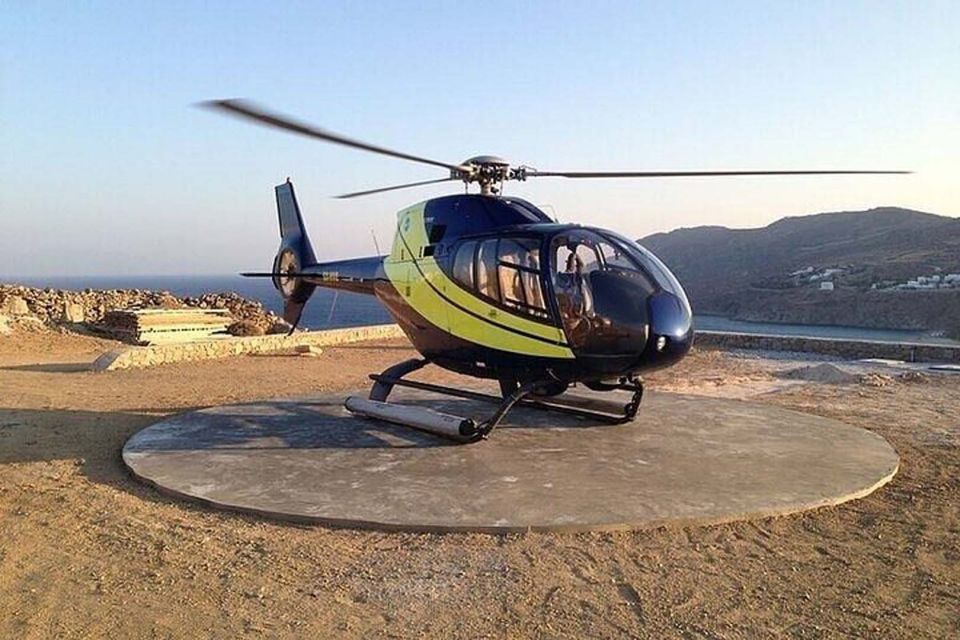 Costa Navarino: 1-Way Private Helicopter Transfer to Athens