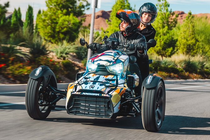 Couples Private Guided Red Rock Canyon Tour On A CanAm Trike