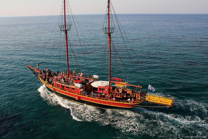 Crete Pirate Ship Cruise With the Black Rose to Stalis and Malia