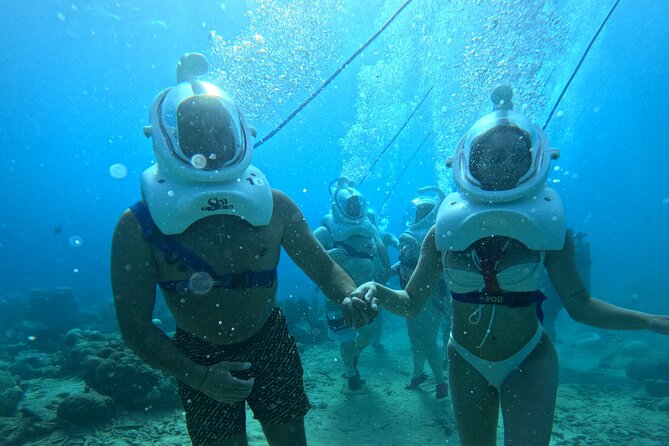 Curacao Guided Underwater Walking Tour No Swimming Skills Needed