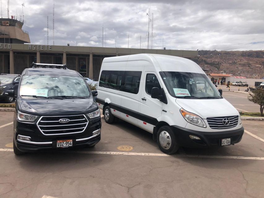 Cusco Airport: Private 1-Way Transfer