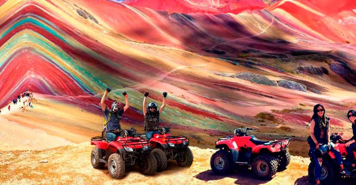 Cusco: Quad Tour to Vinicunca Rainbow Mountain + Meals