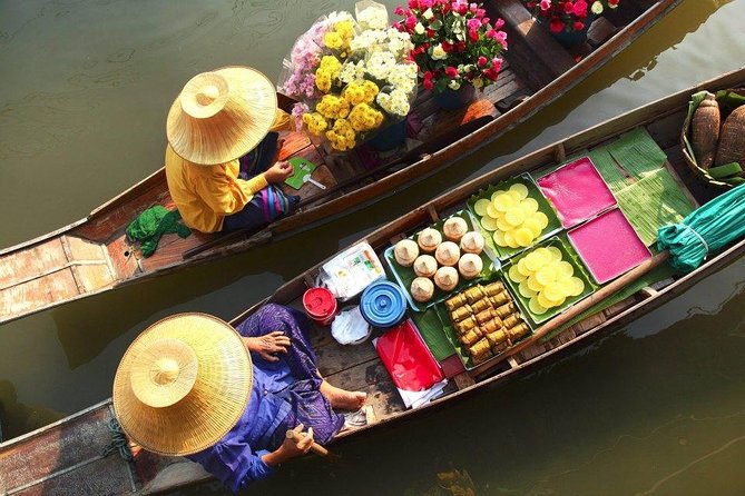 Damnern Saduak Floating Market, Grand Palace and Wat Phra Keo Tour From Bangkok - Tour Highlights