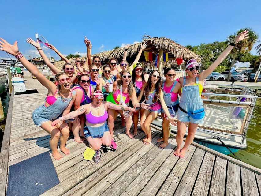 Destin: Sunset Cruise With Soft Drinks On A Tiki-Themed Boat