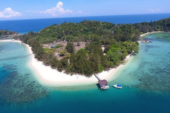 Dinawan Private Island Hopping by Speedboat From Kota Kinabalu Include Lunch