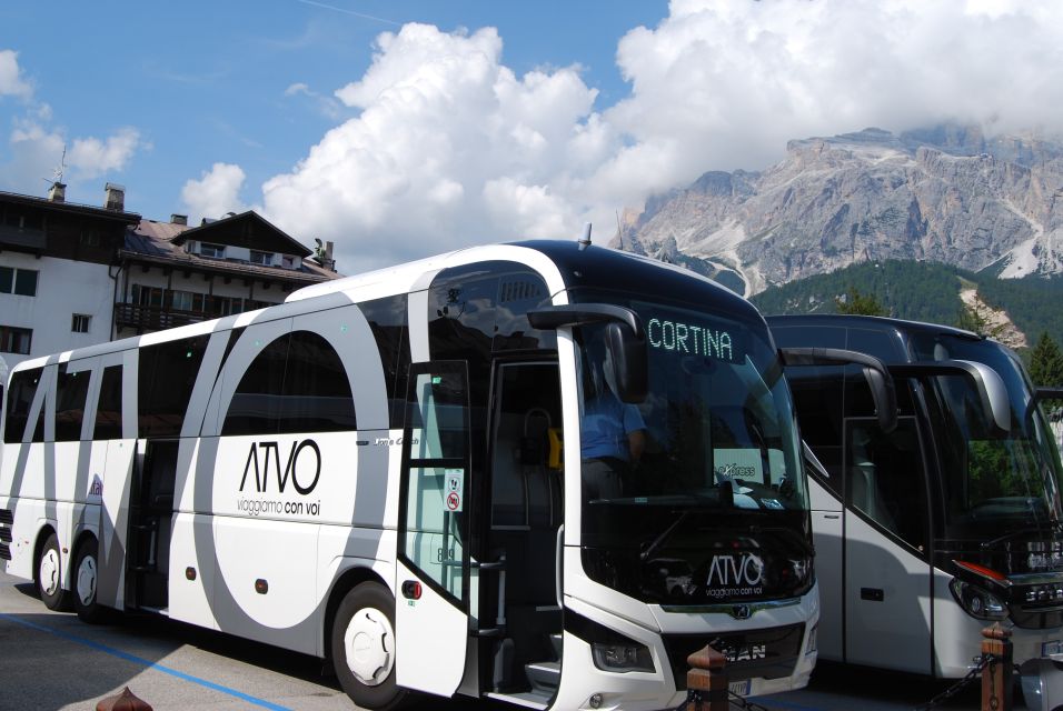 Direct Coach Between Mestre Train Station & Cortina