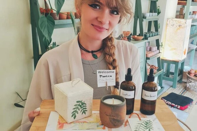 Discover Art & Science of Aroma Candle Making Class & Lao Tea