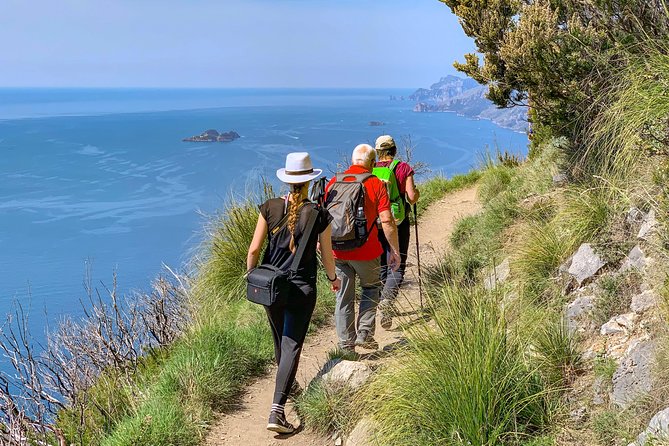 Discover Path of Thegods Private Hiking Tour From Amalfi Positano Sorrento