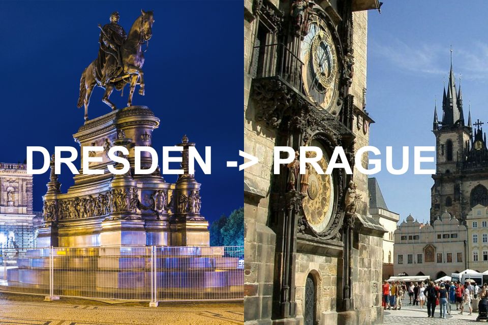 Dresden-Prague One-Way Sightseeing Journey