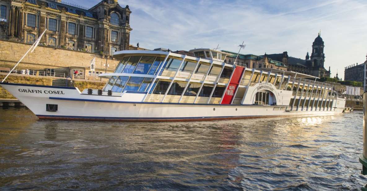 Dresden: River Sightseeing Boat Cruise