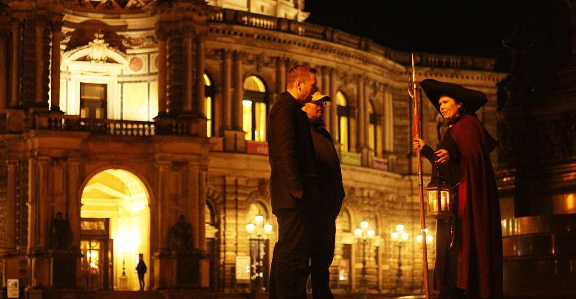 Dresden: Walking Tour With a Night Watchman and Meal