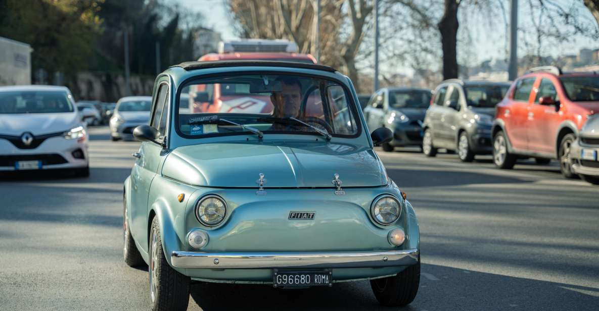 Drive Your Own Fiat 500: Rome City Tour