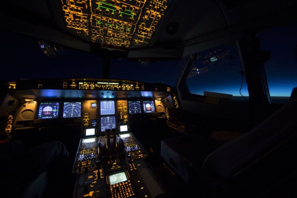 Dusseldorf: 1-Hour Airbus A320 Flight Simulator Private Tour