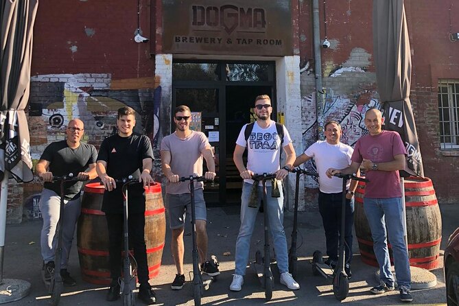 E-Scooter CRAFT BEER and BREWERY Tour